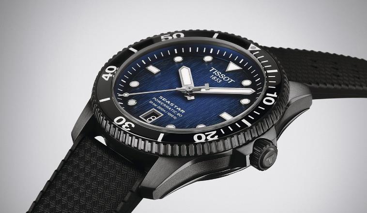 天梭表推出五款全新海星1000 Powermatic 80 40毫米腕表（图）